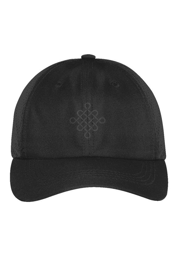 Perforated Performance Cap Black