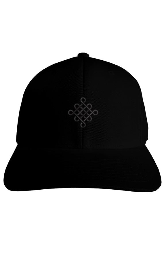 Fitted Inner Strength Hat - Black